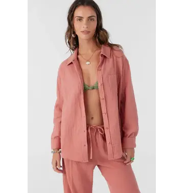 O'Neill O'Neill Leni Button Up Shirt Women's