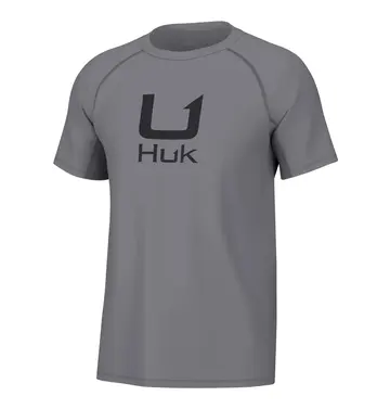 Huk Huk Icon Short Sleeve Performance Shirt Crew Men's