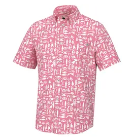 Huk Huk Kona  Short Sleeve Button-Down Shirt Men's
