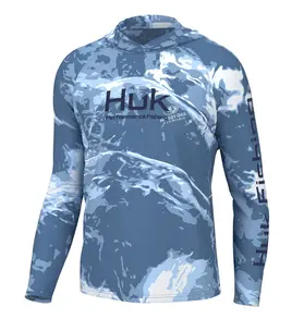 Huk Men's KC Apex Vert Icon Performance Hooded Long Sleeve Fishing