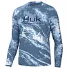 Huk Huk Mossy Oak Pursuit Performance Shirt Long Sleeve Crew Men's