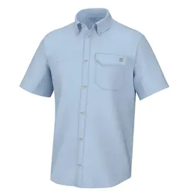 Huk Huk Tide Point Button-Down Short Sleeve Shirt Men's