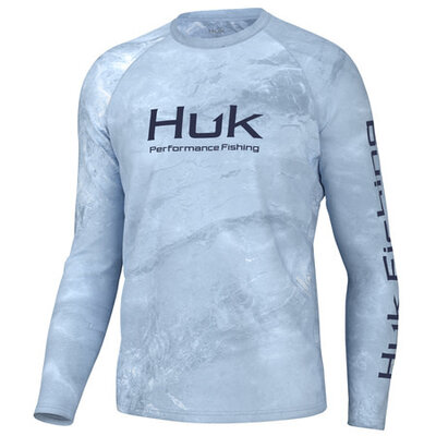 Huk Mossy Oak Pursuit Performance Shirt Long Sleeve Crew Men s