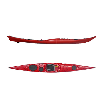 Boreal Design DEMO - Boreal Designs Baffin P2 Kayak With Skeg, Red