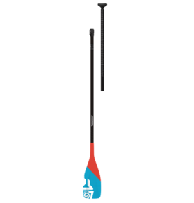 Starboard SUP Starboard Lima Tiki Tech Carbon 2pc Adjustable SUP Paddle, Blue, Size M, S35