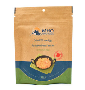 MHO Adventures MHO Dried Whole Eggs