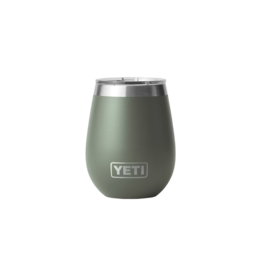 Yeti Yeti Rambler 10 oz Wine Tumbler with MagSlider Lid, Camp Green