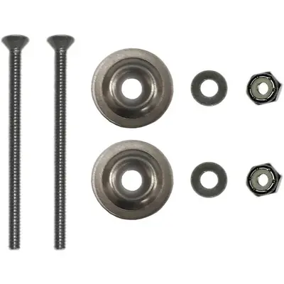 Trailhead Canoe Yoke/Thwart Bolt Kit 2-Inch Stainless Steel Large Flange Washer 2-Pack