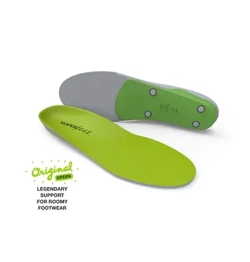Superfeet Superfeet All-Purpose Support High Arch Insoles (Green)