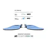 Superfeet All-Purpose Support Medium Arch Insoles (Blue)