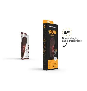 Superfeet Superfeet Run Cushion Low Arch Insoles (ADAPT Run)
