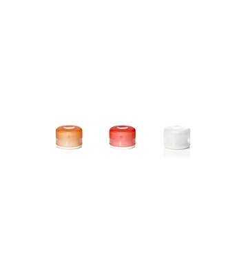 Humangear Humangear GoTubb Small 3 Pack, Clear/Orange/Red