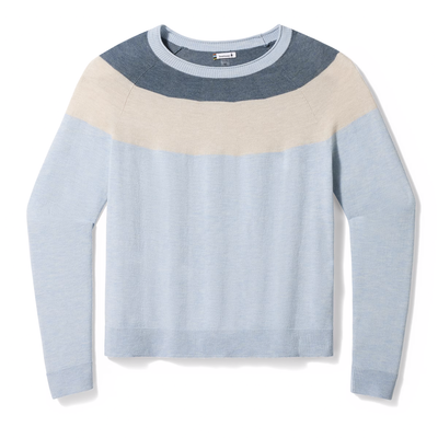 Smartwool Edgewood Colorblock Crew Sweater Women's