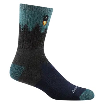 Darn Tough Number 2 Cushioned Midweight Hiking Micro Crew Sock Men's 1974