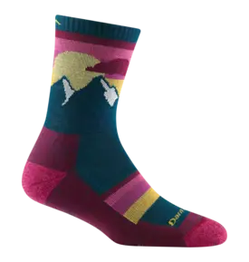 Darn Tough Darn Tough Sunset Ledge Cushioned Lightweight Hiking Micro Crew Sock Women's 5005