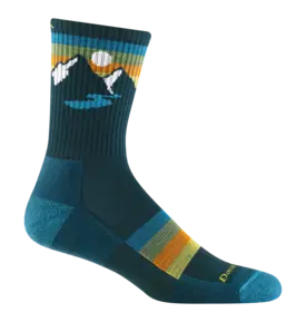 Darn Tough Darn Tough Sunset Ridge Cushioned Lightweight Hiking Micro Crew Sock Men's 1997