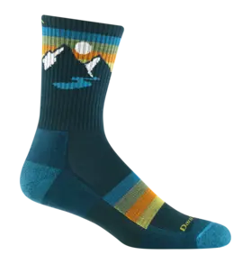 Darn Tough Darn Tough Sunset Ridge Cushioned Lightweight Hiking Micro Crew Sock Men's 1997