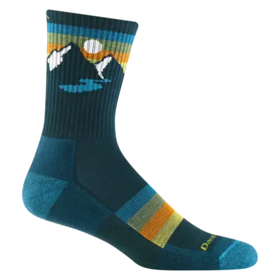 Darn Tough Sunset Ridge Cushioned Lightweight Hiking Micro Crew Sock Men's 1997