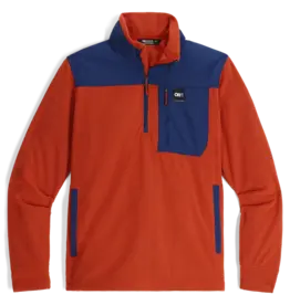 Outdoor Research Outdoor Research Trail Mix Quarter Zip Pullover Fleece Men's