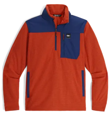 Outdoor Research Outdoor Research Trail Mix Quarter Zip Pullover Fleece Men's