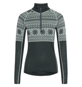 Kari Traa Kari Traa Vilma Merino Long Sleeve 1/2 Zip Base Layer Women's