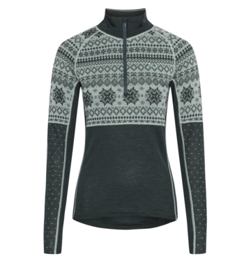 Kari Traa Kari Traa Vilma Merino Long Sleeve 1/2 Zip Base Layer Women's