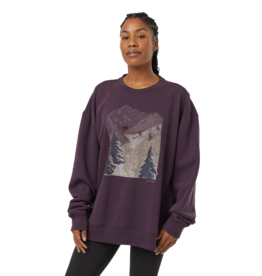 Ten Tree Ten Tree Alpine Oversized Crew Sweatshirt Women's