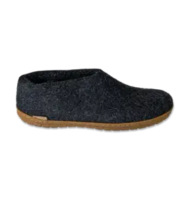 Glerups Glerups Felt  Shoe With Rubber Sole