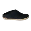 Glerups Felt Slipper With Leather Sole