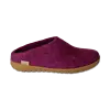Glerups Felt Slipper With Rubber Sole