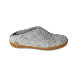 Glerups Glerups Felt Slipper With Rubber Sole