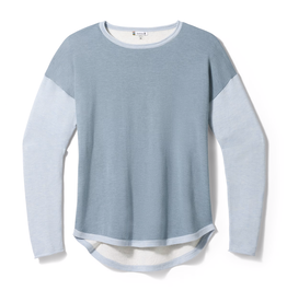 Smartwool Smartwool Shadow Pine Colorblock  Crew Sweater Women's
