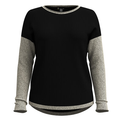 Smartwool Shadow Pine Colorblock  Crew Sweater Women's