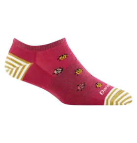 Darn Tough Darn Tough Lucky Lady No-Cushion Lightweight Lifestyle No-Show Sock Women's 6074