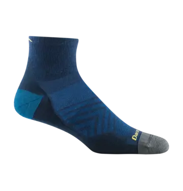 Darn Tough Darn Tough Run No-Cushion Ultra-Lightweight Running 1/4-Height Sock Men's 1034