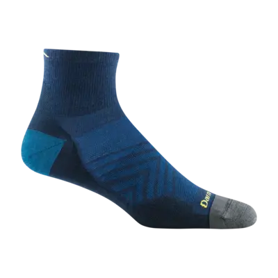Darn Tough Run No-Cushion Ultra-Lightweight Running 1/4-Height Sock Men's 1034