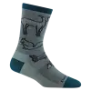 Darn Tough Woodland Creatures No-Cushion Lightweight Lifestyle Crew Sock Women's 1678