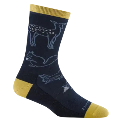 Darn Tough Woodland Creatures No-Cushion Lightweight Lifestyle Crew Sock Women's 1678