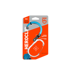 Gear Aid Heroclip Carabiner Hook Clip - Small Blue