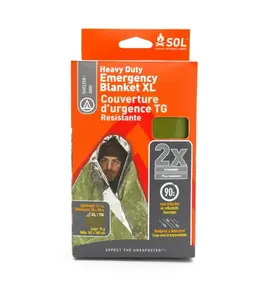 Survive Outdoors Longer SOL Heavy Duty Emergency Blanket
