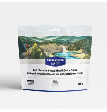 Backpackers Pantry Backpackers Pantry Dark Chocolate Mousse Mix With Cookie Crumbs