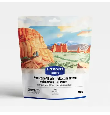 Backpackers Pantry Backpackers Pantry Fettuccini Alfredo with Chicken - Single Serving