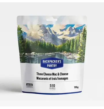 Backpackers Pantry Backpackers Pantry Three Cheese Macaroni and Cheese - Single Serving