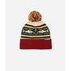 Jetty Sharky Logo Beanie Heather Stone OS