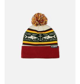 Jetty Jetty Sharky Logo Beanie Heather Stone OS