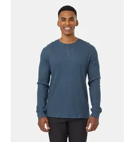 Ten Tree Ten Tree TreeWaffle Henley Longsleeve Men's