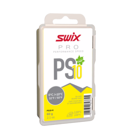 Swix Swix PS10 Yellow 0C to 10C Glide Wax, 60g