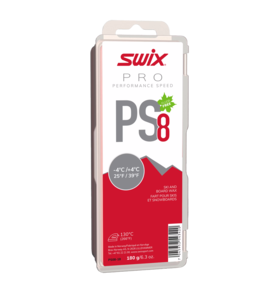Swix Swix PS8 Red -4C to 4C Glide Wax, 180g