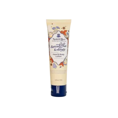 The Naked Bee Hand & Body Lotion Spiced Chai & Honey, 2.5 oz.