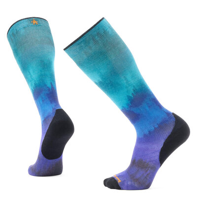 Smartwool Ski Compression Print Over The Calf Socks 2483